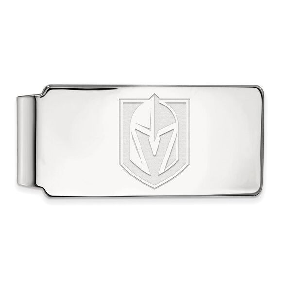 Sterling Silver NHL Vegas Golden Knights Money Clip - Picture 1 of 3
